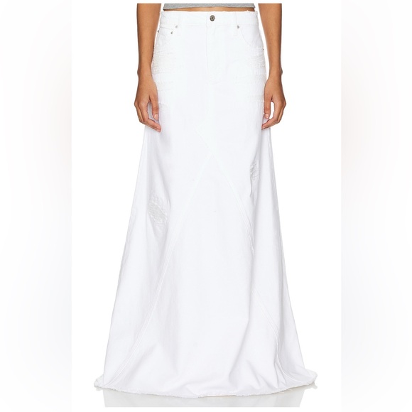 GRLFRND Fiona Godet Maxi Skirt - NWT